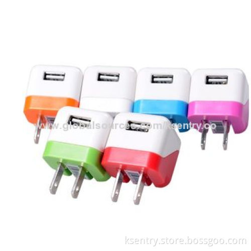 Dice-shaped USB Travel Charger for Mobile Phones